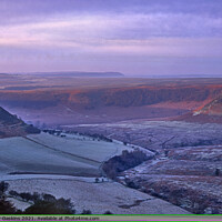 Buy canvas prints of First Frost, Hole of Horcum North York Moors by Tony Gaskins