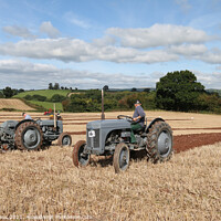 Buy canvas prints of Ploughing Championship in Brecon. by Glyn Evans