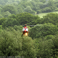 Buy canvas prints of Air Ambulance by Glyn Evans