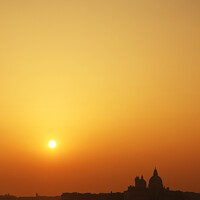 Buy canvas prints of Venice sunset. by Glyn Evans