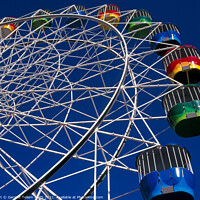 Buy canvas prints of Ferris Wheel, Luna Park, Sydney, Australia by Geraint Tellem ARPS