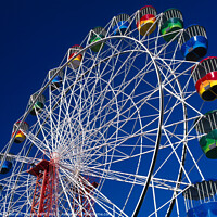Buy canvas prints of Ferris Wheel, Luna Park, Sydney, Australia by Geraint Tellem ARPS