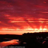 Buy canvas prints of Sunset over river Wick, Wick, Caithness, Scotland by Geraint Tellem ARPS