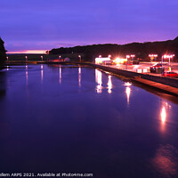 Buy canvas prints of River Wick at twilight, Wick, Caithness, Scotland by Geraint Tellem ARPS
