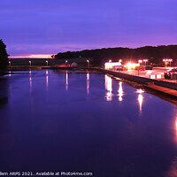 Buy canvas prints of River Wick at twilight, Wick, Caithness, Scotland by Geraint Tellem ARPS