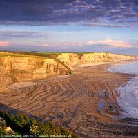 Buy canvas prints of Looking towards Nash Point, Glamorgan Heritage coast, South Wales by Geraint Tellem ARPS