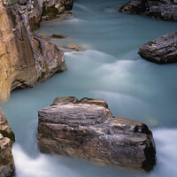 Buy canvas prints of Marble Canyon, Kootenay National Park, British Columbia, Canada by Geraint Tellem ARPS