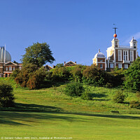 Buy canvas prints of Royal Greenwich Observatory, midsummer morning, London, UK by Geraint Tellem ARPS