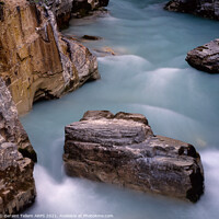 Buy canvas prints of Marble Canyon, Kootenay NP, British Columbia, Canada by Geraint Tellem ARPS