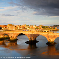 Buy canvas prints of Old Bridge, Berwick-upon Tweed, Northumberland, UK by Geraint Tellem ARPS