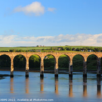 Buy canvas prints of Royal Border Bridge Berwick-upon-Tweed Northumberland England, UK by Geraint Tellem ARPS