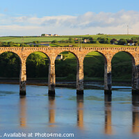 Buy canvas prints of Royal Border Bridge, Berwick-upon-Tweed, Northumberland, England, UK by Geraint Tellem ARPS