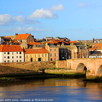 Buy canvas prints of The Old Bridge and Tweed, Berwick upon Tweed, Northumberland, UK by Geraint Tellem ARPS