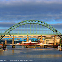 Buy canvas prints of Newcastle upon Tyne early summer's morning, England, UK by Geraint Tellem ARPS