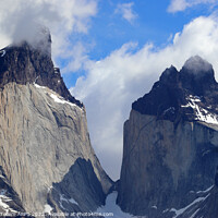 Buy canvas prints of Torres del Paine, Patagonia, Chile, S. America by Geraint Tellem ARPS