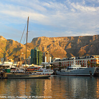 Buy canvas prints of Table Mountain from the Waterfront, Cape Town, South Africa by Geraint Tellem ARPS