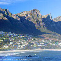 Buy canvas prints of Camps Bay, Cape Town, South Africa by Geraint Tellem ARPS