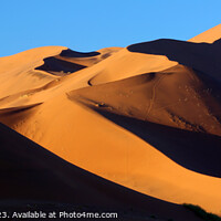 Buy canvas prints of Sand dunes, Sossusvlei, Namibia, Africa by Geraint Tellem ARPS