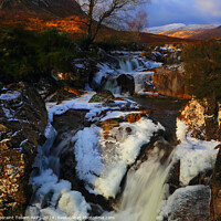 Buy canvas prints of River Coupall, Rannoch Moor, Highland, Scotland, UK by Geraint Tellem ARPS