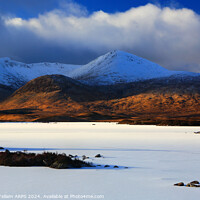 Buy canvas prints of Rannoch Moor, Highland, Scotland in winter by Geraint Tellem ARPS