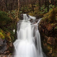 Buy canvas prints of Waterfall, Assynt, Highland, Scotland by Geraint Tellem ARPS