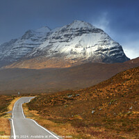 Buy canvas prints of Liathach and Glen Torridon, Highland, Scotland by Geraint Tellem ARPS