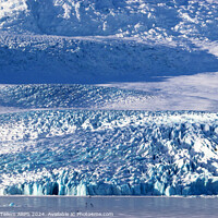 Buy canvas prints of Fjallsarlon glacier, southern Iceland by Geraint Tellem ARPS
