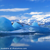 Buy canvas prints of Jokulsarlon Glacier Lagoon, southern Iceland by Geraint Tellem ARPS