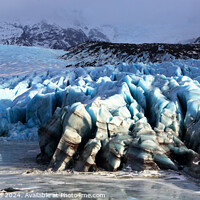 Buy canvas prints of Fjallsarlon glacier, southern Iceland by Geraint Tellem ARPS
