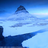 Buy canvas prints of Mount Kirkjufell, Snafellsnes Peninsula, Western Iceland by Geraint Tellem ARPS