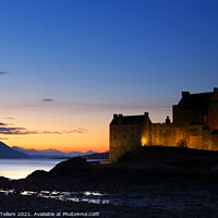 Buy canvas prints of Eilean Donan Castle, Loch Duich, Highland, Scotland, UK by Geraint Tellem ARPS