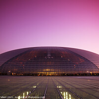 Buy canvas prints of National Centre for the Performing Arts, Beijing, China by Geraint Tellem ARPS
