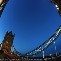 Buy canvas prints of Tower Bridge, London, England UK by Geraint Tellem ARPS