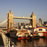Buy canvas prints of Tower Bridge from Shad Thames, London by Geraint Tellem ARPS