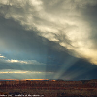 Buy canvas prints of Storm clouds, Grand Canyon, Arizona, USA by Geraint Tellem ARPS