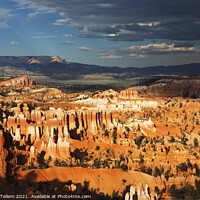 Buy canvas prints of Looking east across Bryce Canyon from Sunset Point, Utah, USA by Geraint Tellem ARPS