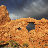 Buy canvas prints of Turret Arch, Arches National Park, Utah, USA by Geraint Tellem ARPS