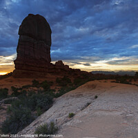 Buy canvas prints of Sunrise over Arches National Park from near Balanced Rock, Utah, USA by Geraint Tellem ARPS