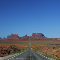 Buy canvas prints of Monument Valley from Route 163, Utah, USA by Geraint Tellem ARPS