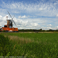 Buy canvas prints of Cley Windmill, Cley-next-the-Sea, Norfolk, England, UK by Geraint Tellem ARPS