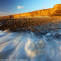 Buy canvas prints of Nash Point, South Wales by Geraint Tellem ARPS