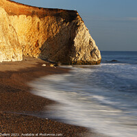 Buy canvas prints of Freshwater Bay, Isle of Wight, UK by Geraint Tellem ARPS