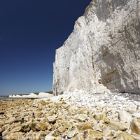 Buy canvas prints of Seven Sisters cliffs near Birling Gap, East Sussex, England, UK by Geraint Tellem ARPS