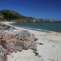 Buy canvas prints of Beach near Durness, Sutherland, Scotland by Geraint Tellem ARPS