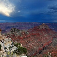 Buy canvas prints of Grand Canyon Arizona, USA from near Cape Royal, North Rim by Geraint Tellem ARPS
