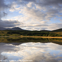 Buy canvas prints of Loch Tulla, Rannoch Moor, Scotland by Geraint Tellem ARPS