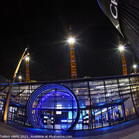 Buy canvas prints of Entrance to O2 Arena, Millennium Dome, London, UK by Geraint Tellem ARPS