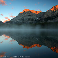 Buy canvas prints of Wedge Pond at sunrise, Kananaskis Country, Alberta, Canada by Geraint Tellem ARPS