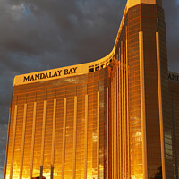 Buy canvas prints of Mandalay Bay Hotel and Casino, Las Vegas, Nevada,  by Geraint Tellem ARPS