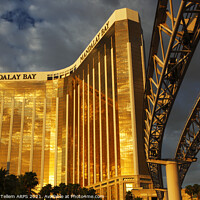 Buy canvas prints of Mandalay Bay Hotel and Casino, Las Vegas, Nevada,  by Geraint Tellem ARPS